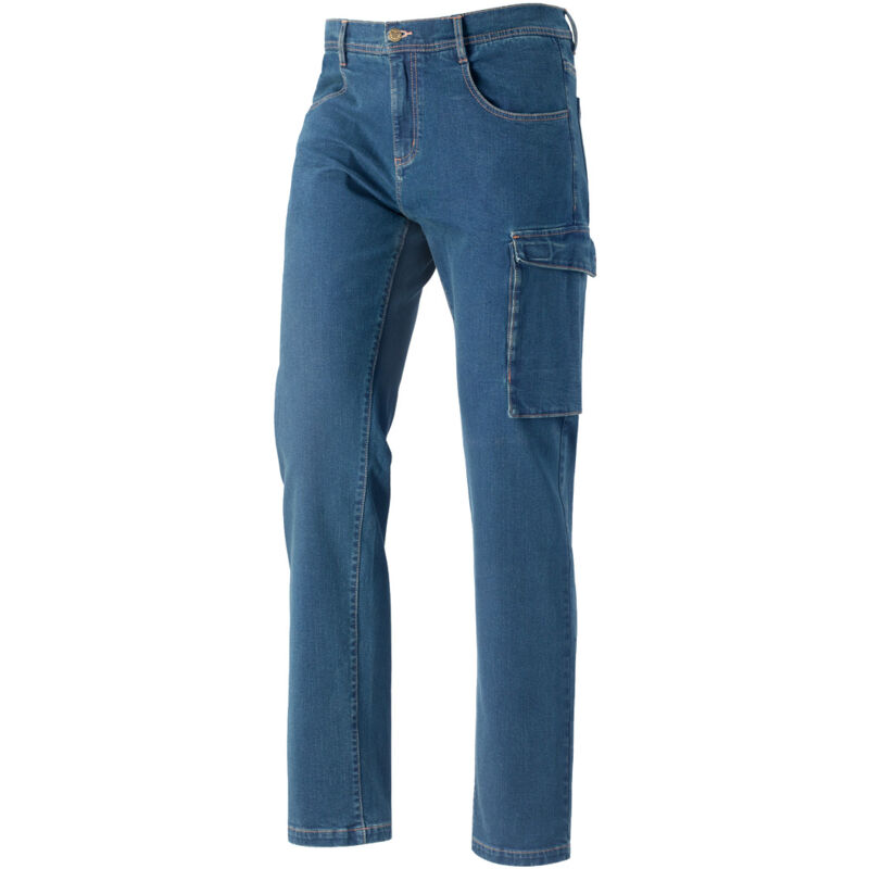 foto del prodotto jeans cargo multitasche neri creek 48 eu 
