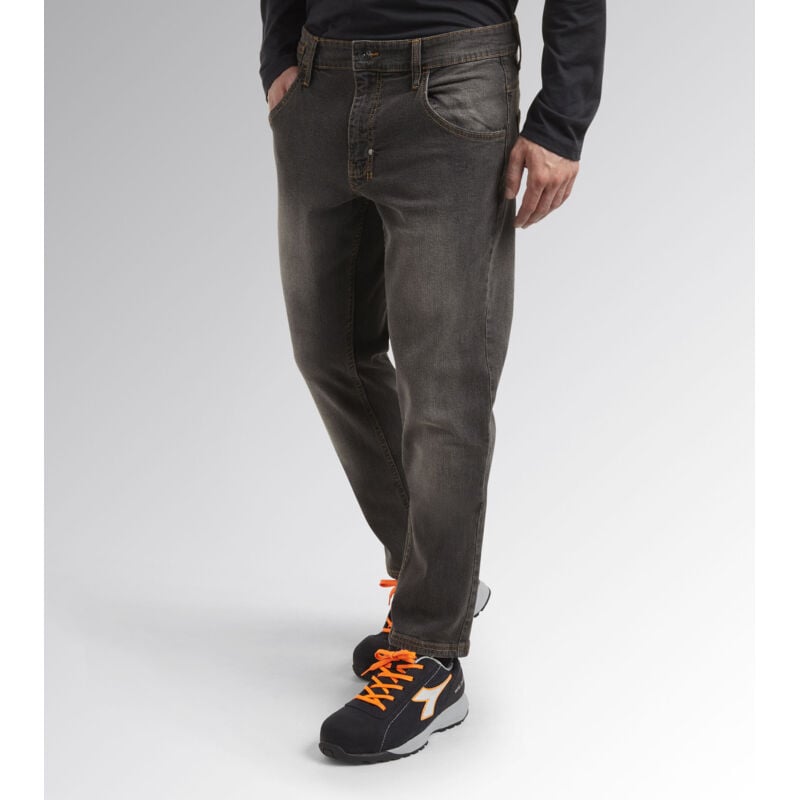 foto del prodotto jeans da lavoro elasticizzati stone - grigio scuro l/xl - fr(46) - us (34)