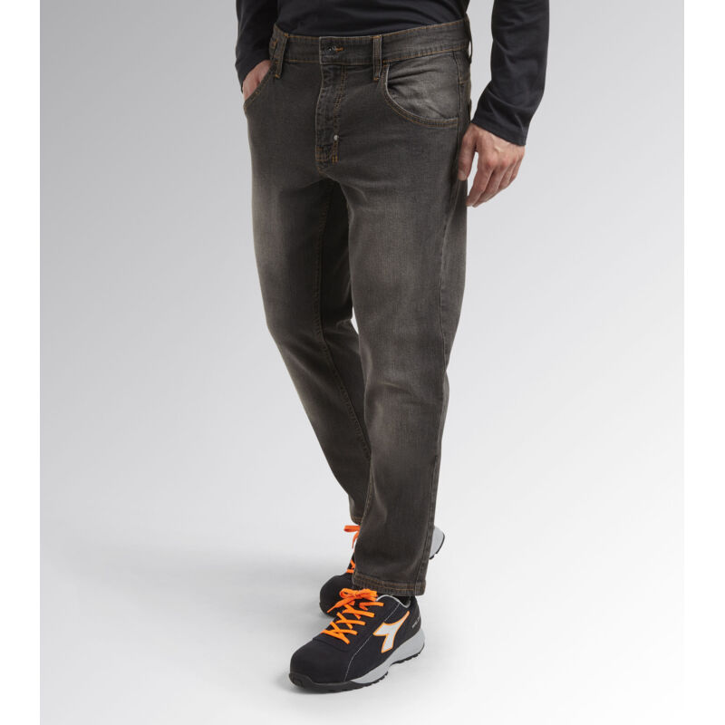 foto del prodotto jeans da lavoro elasticizzati stone - grigio scuro m - fr (40/42) - us (30)