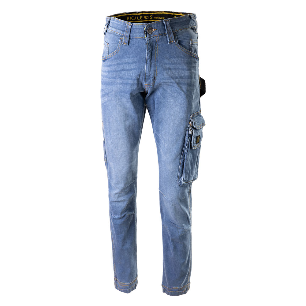 foto del prodotto jeans da lavoro taglia 48 blu
