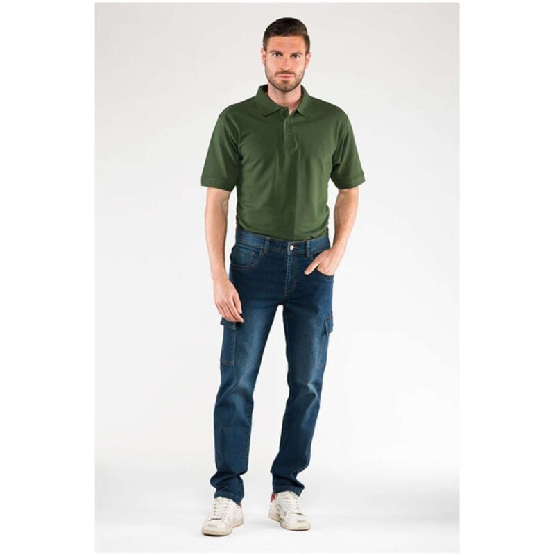 foto del prodotto jeans rodeo multitasche blu tg. xl