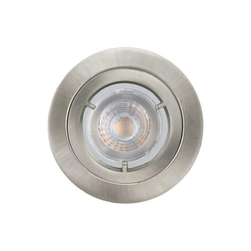 foto del prodotto jedi 563041227 set 3 faretti da incasso 230lm ip44 metallo argento classe di efficienza energetica a 