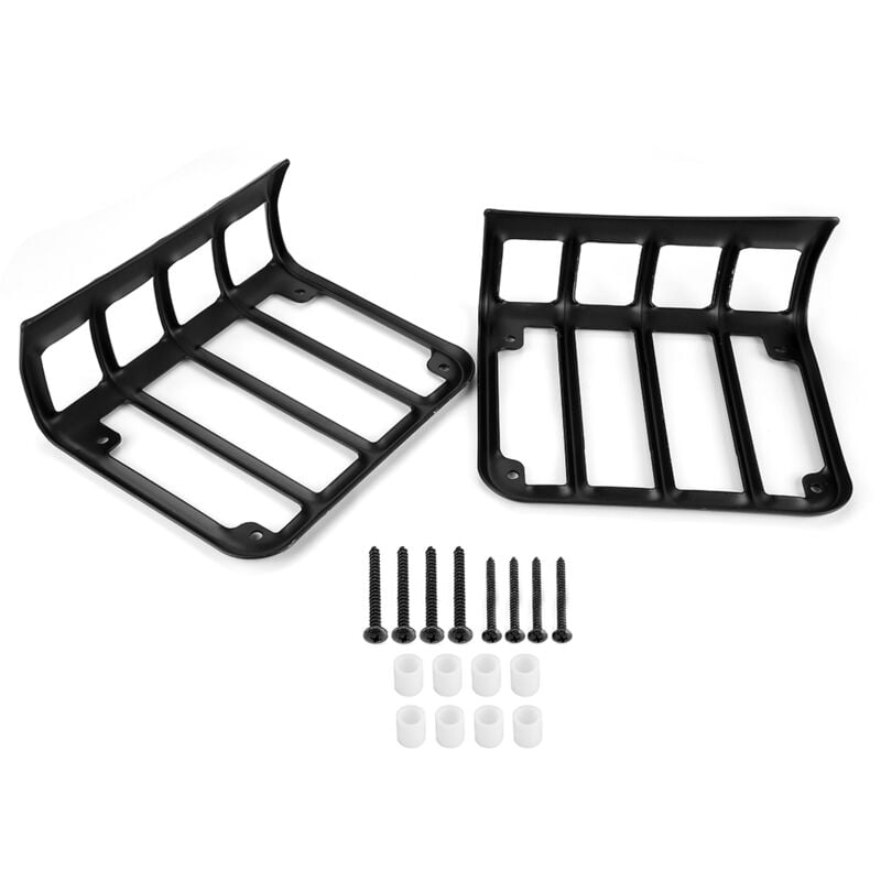 foto del prodotto jeffergarden - 1 paio di protezioni per la copertura della lampada del fanale posteriore posteriore per jeep wrangler