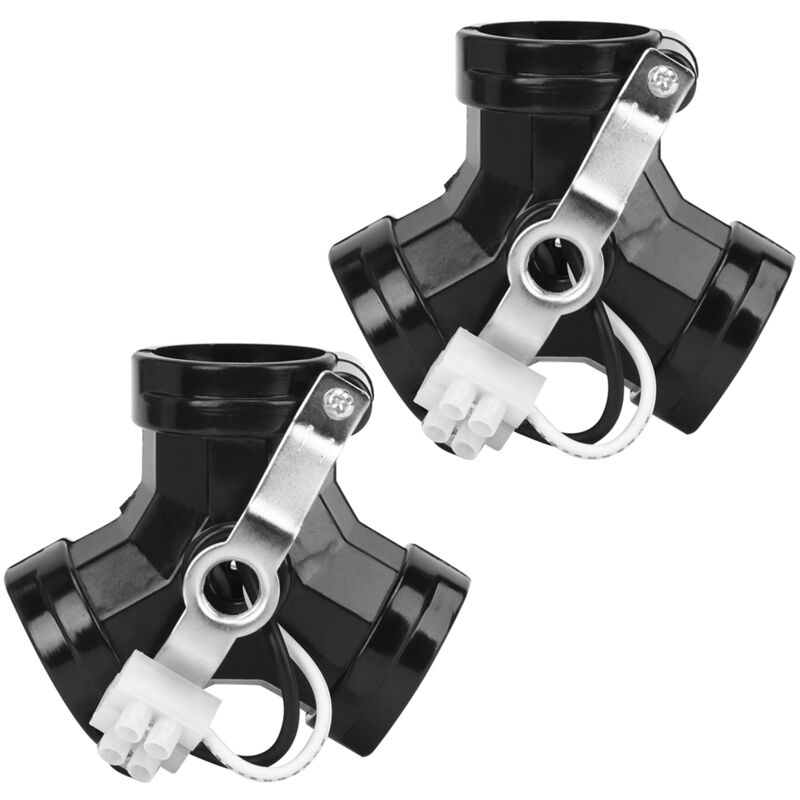 foto del prodotto jeffergarden 2 pezzi 3 teste e27 portalampada portalampada accessori fai da te per luce a incandescenza 220 v 250 v