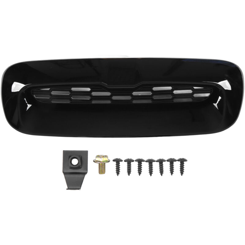 foto del prodotto jeffergarden 2pcs anteriore motore hood vent trim nero brillante uscita aria copertura di ricambio per cooper s r56 r55 r57 r58 r59