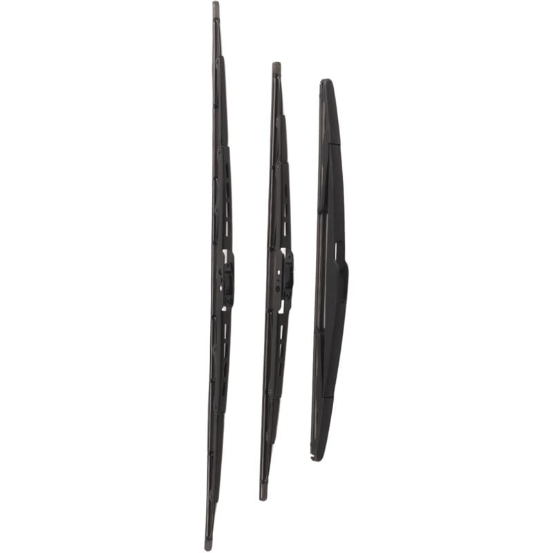 foto del prodotto jeffergarden 3 pezzi set spazzole tergicristallo anteriori posteriori, accessori adatti per modelli citroen c3 mk1 2002 2008
