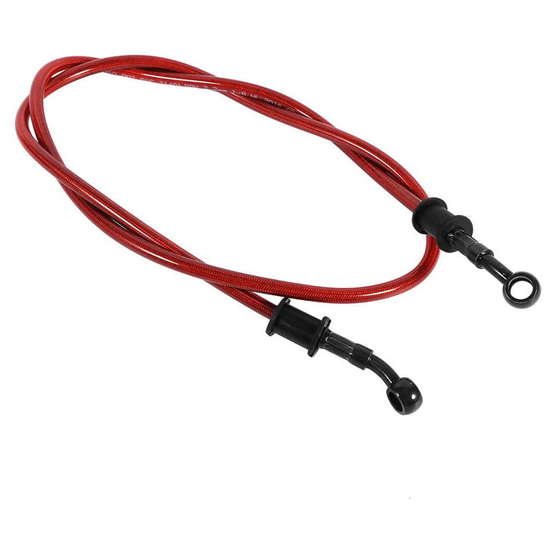 foto del prodotto jeffergarden 50cm motocicletta motocicletta tubo flessibile in acciaio intrecciato freno frizione olio tubo rosso