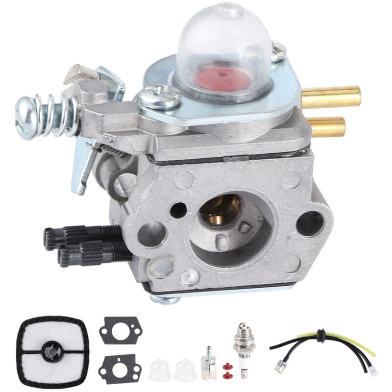 foto del prodotto jeffergarden accessorio kit carburatore in alluminio per tagliasiepi echo hc1500 12520005962 zama c1u k51