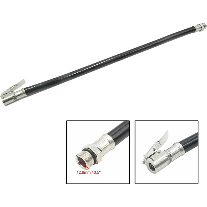 foto del prodotto jeffergarden connettore per tubo flessibile per tubo flessibile per pompa per pneumatici per auto, pressione di gonfiaggio dei pneumatici