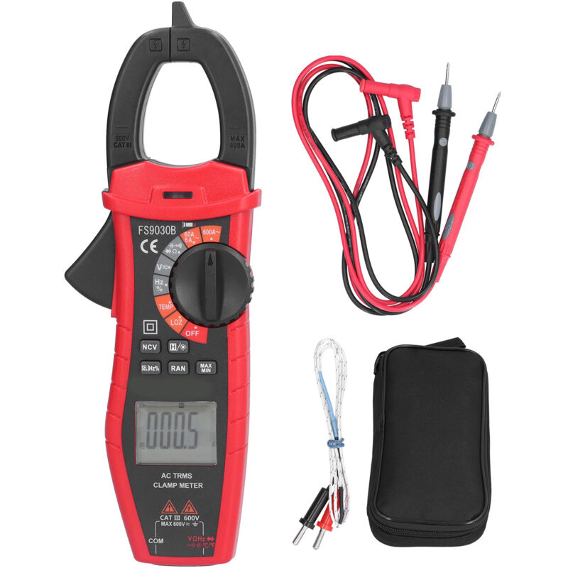 foto del prodotto jeffergarden fs9030b pinza amperometrica ac multimetro digitale tester di tensione e corrente intelligente amperometro a pinza
