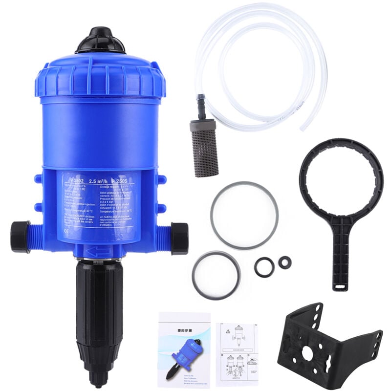 foto del prodotto jeffergarden iniettore di irrigazione con dispositivo di dosaggio automatico alimentato dalla pompa dell acqua per giardino