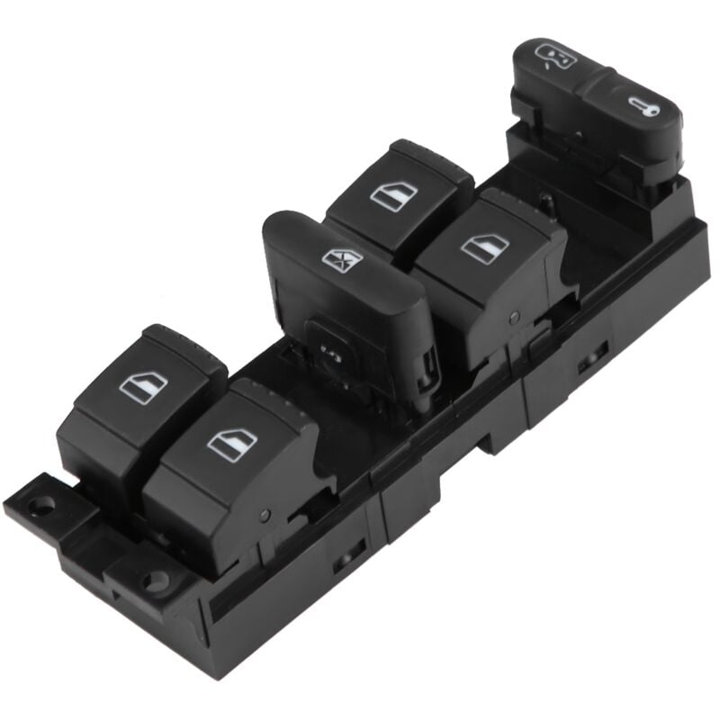 foto del prodotto jeffergarden interruttore alzacristallo elettrico principale per golf jetta bora passat b5 seat leon toledo 1999 2006