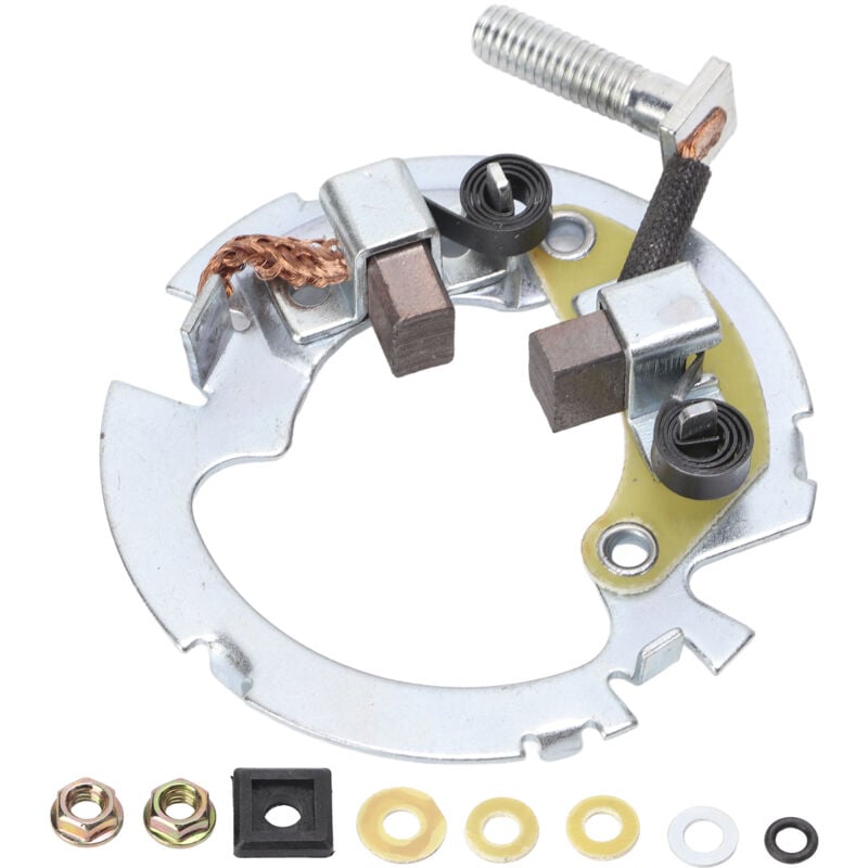 foto del prodotto jeffergarden kit di riparazione avviamento atv sostituzione portaspazzole motorino avviamento per cbr600f trx250 trx300 trx300fw trx400fw trx450es