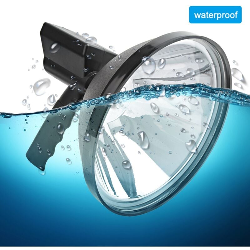 foto del prodotto jeffergarden lampada allo xeno hid portatile da 9 pollici lampada da campeggio per caccia da pesca da esterno 12 24 v 55 w nero