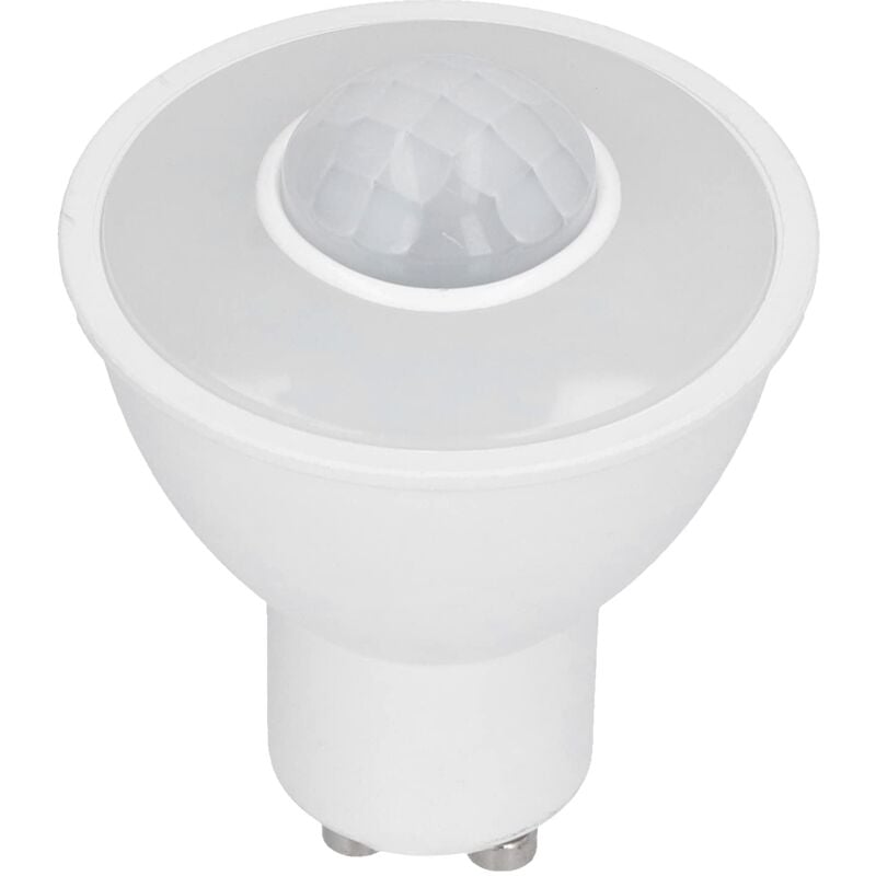 foto del prodotto jeffergarden lampadina gu10 lampadina con rilevamento del corpo a infrarossi 5w 500lm lampadina led per corridoio a soffitto ac100 240v luce bianca