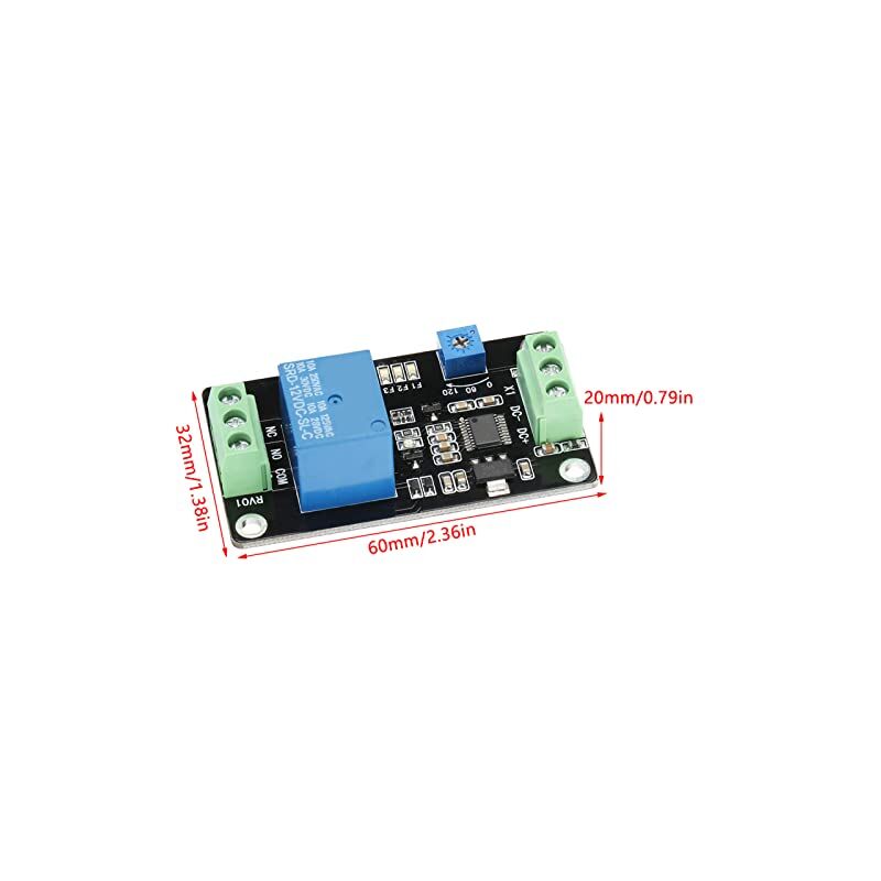 foto del prodotto jeffergarden rel temporizzatore ritardato interruttore on off autobloccante super 555 dc 12v
