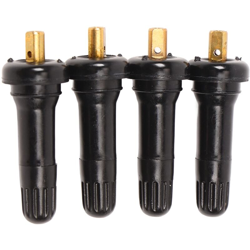 foto del prodotto jeffergarden sostituzione dello stelo della valvola a scatto a tenuta stagna, 4 pezzi, per sensore di pressione dei pneumatici ford