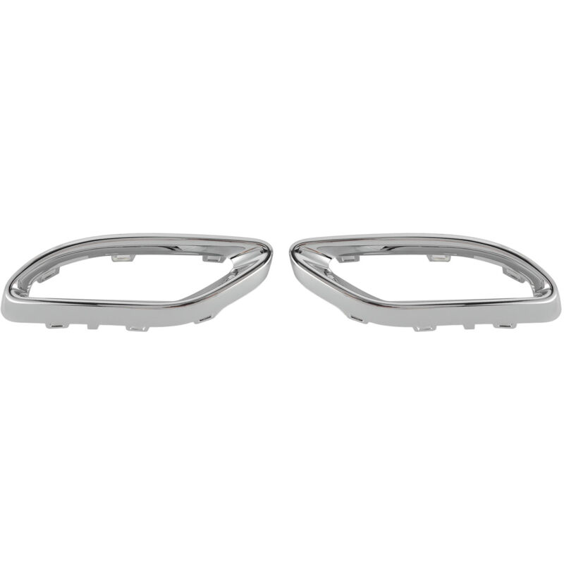 foto del prodotto jeffergarden sostituzione finiture cromate lucide per copertura punta di scarico per mercedes benz a b c e glc classe cls w177 w247 w205 w213 x253