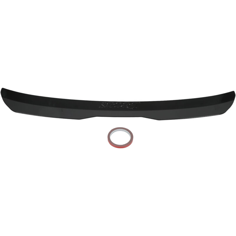 foto del prodotto jeffergarden sostituzione universale per modifica auto alettone spoiler sul tetto posteriore per mercedes benz classe a nero lucido