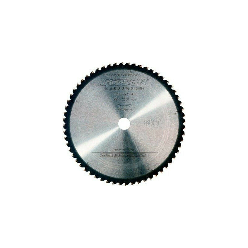 foto del prodotto jepson hm saw drytech d 25x25.4x2,0 mm 60z blade in acciaio per mince steel