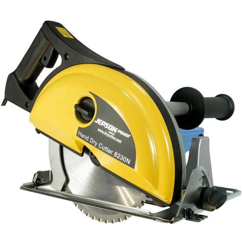 foto del prodotto jepson sega circolare con taglia a secco a mano in metallo 8230n incl. sega lama d 230mm 48z per acciaio inossidabile