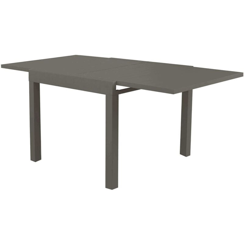 foto del prodotto jerri set tavolo in alluminio cm 90 180 x 90 x 75 h con 4 poltrone dynamo