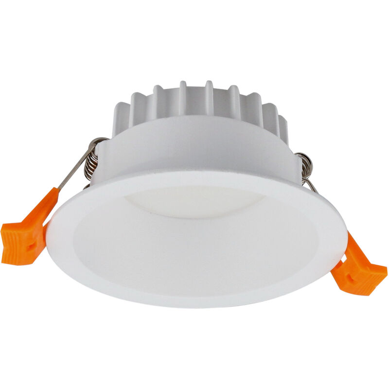 foto del prodotto jet 85mm downlight con luz led en blanco c lido 3000 k en color blanco