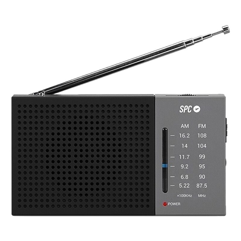 foto del prodotto jetty lite am fm radio grigio spc