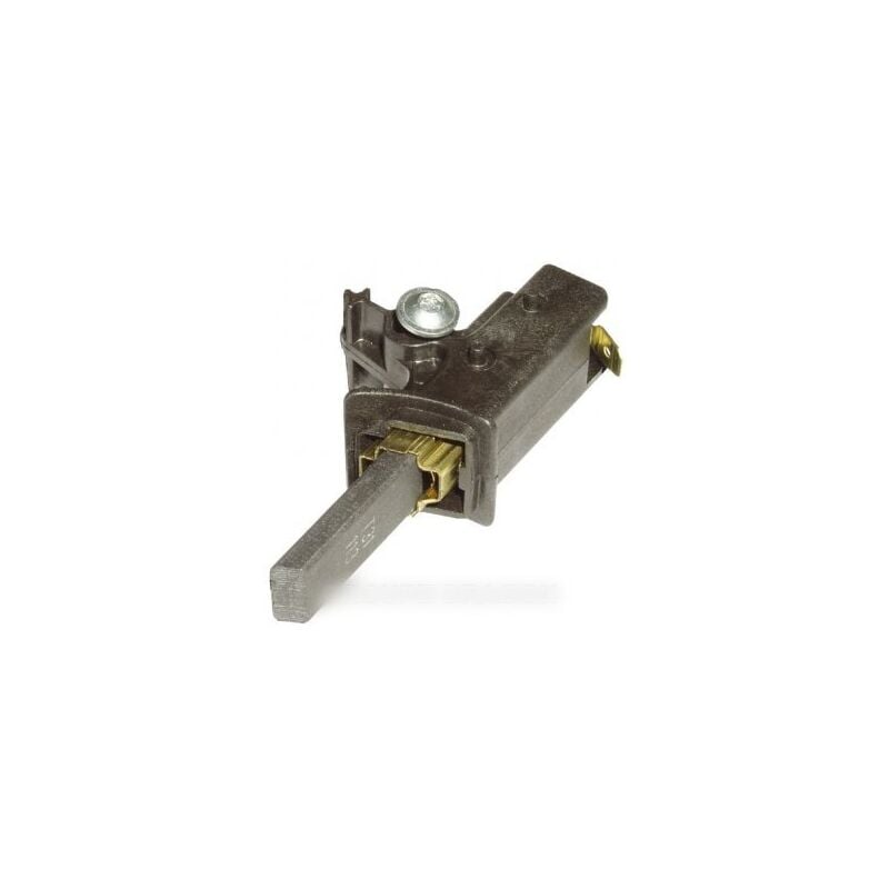 foto del prodotto jeu de 2 charbons moteur pour lave linge brandt fagor, vedette, thompson,