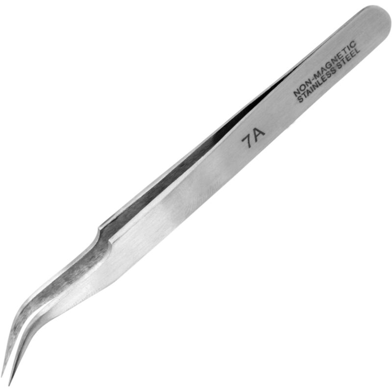 foto del prodotto jeweltool pinzette con estremit , colore argento