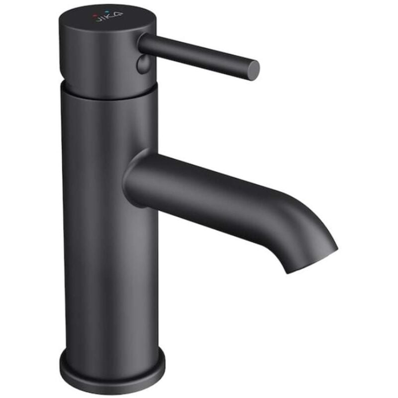 foto del prodotto jika - mio style - miscelatore da lavabo, nero opaco h3112f17161101