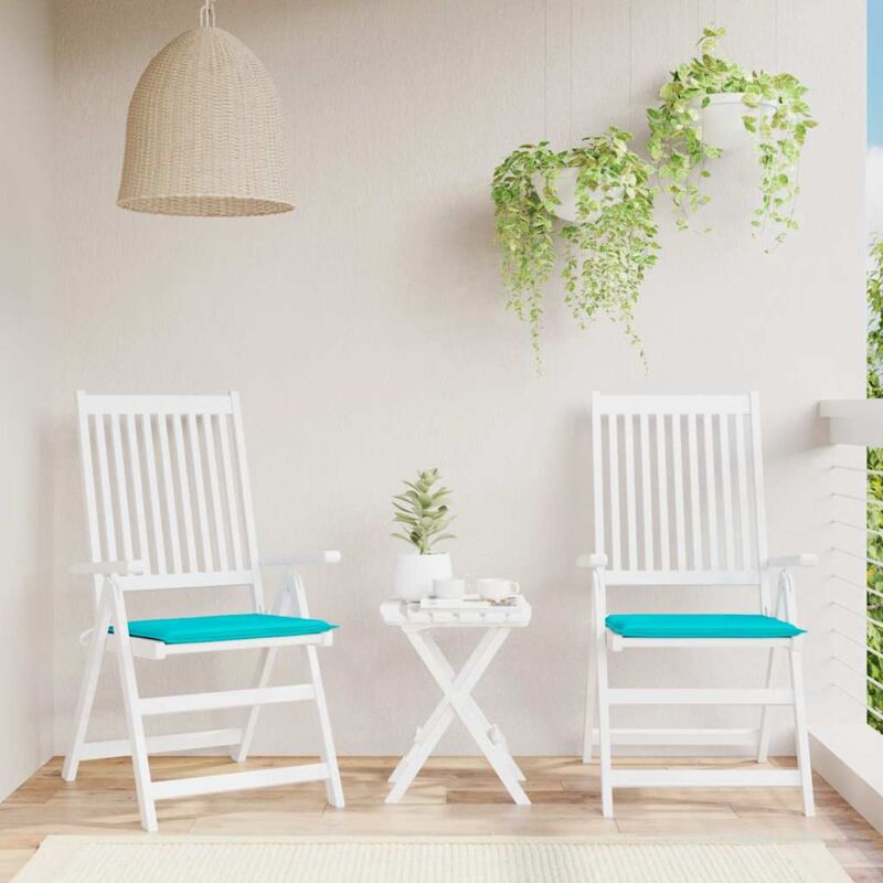foto del prodotto jinlefu furniture limited cuscini per sedia 2 pz turchese 40x40x4 cm in