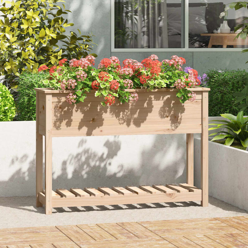 foto del prodotto jinlefu furniture limited fioriera con mensola 111,5x34,5x81 cm in