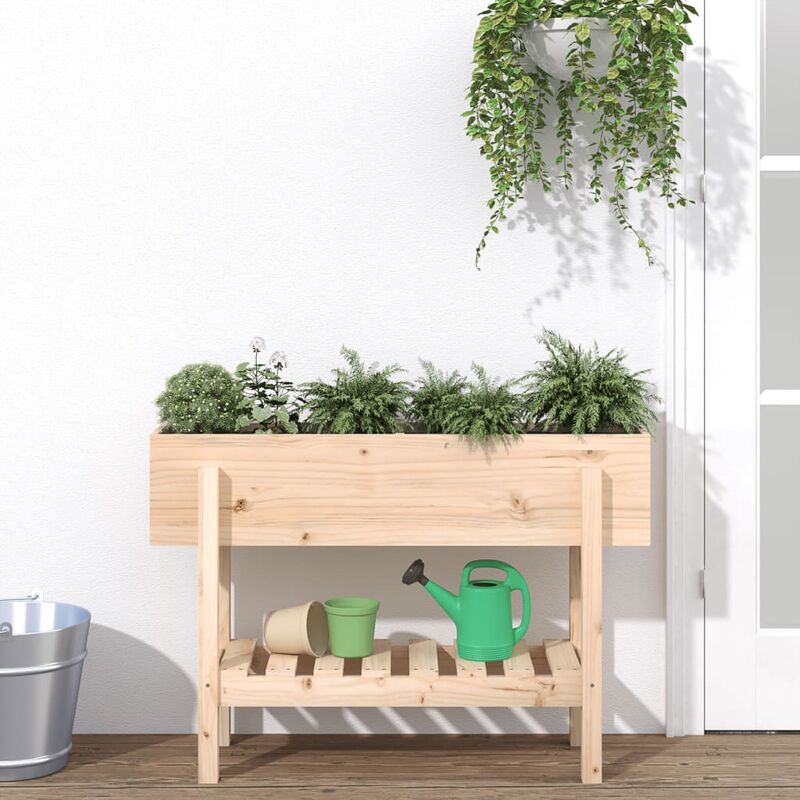 foto del prodotto jinlefu furniture limited fioriera rialzata da giardino 101x30x69 cm