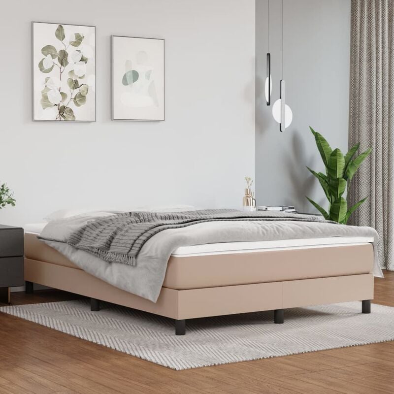 foto del prodotto jinlefu furniture limited giroletto cappuccino 140x190 cm in similpelle