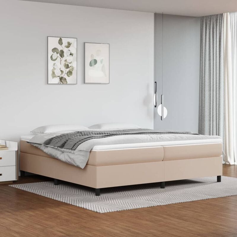 foto del prodotto jinlefu furniture limited giroletto cappuccino 200x200 cm in similpelle