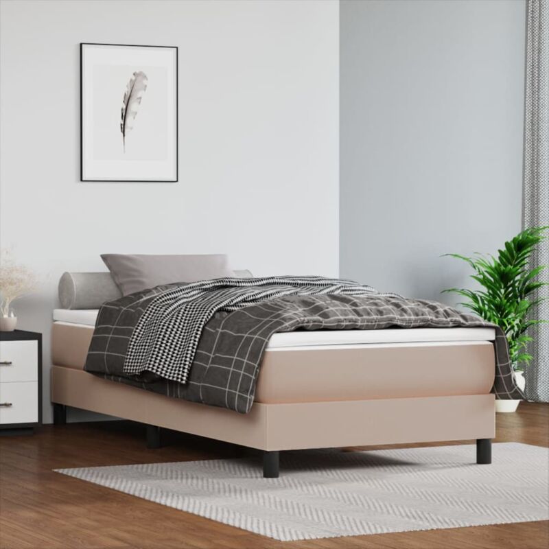 foto del prodotto jinlefu furniture limited giroletto cappuccino 90x200 cm in similpelle