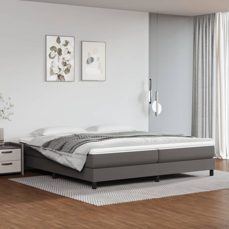 foto del prodotto jinlefu furniture limited giroletto grigio 200x200 cm in similpelle