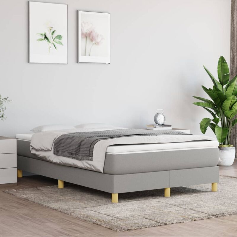 foto del prodotto jinlefu furniture limited giroletto senza materasso grigio chiaro