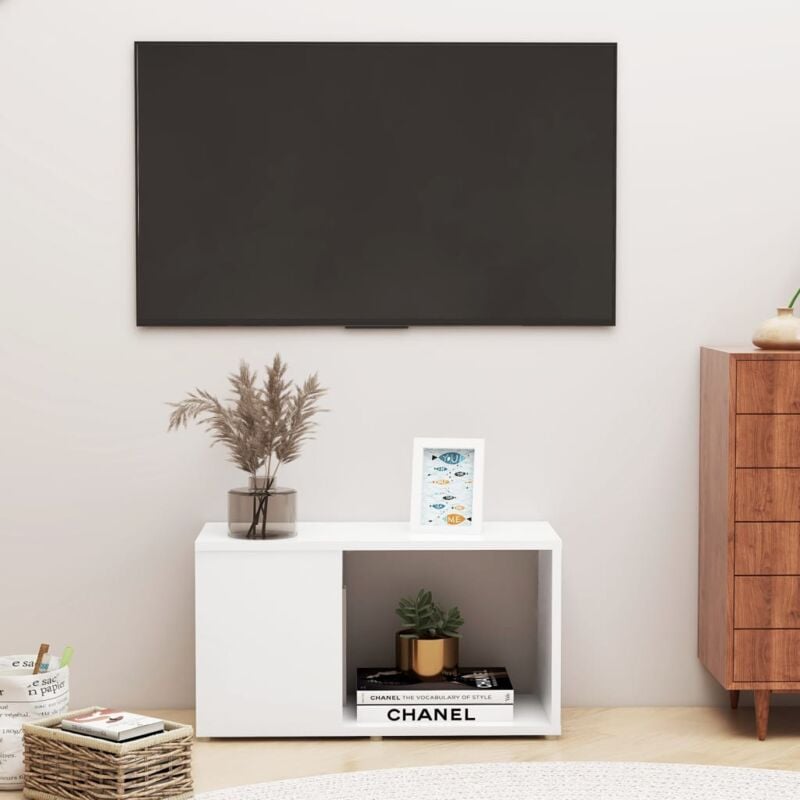 foto del prodotto jinlefu furniture limited mobile porta tv bianco 60x24x32 cm in legno