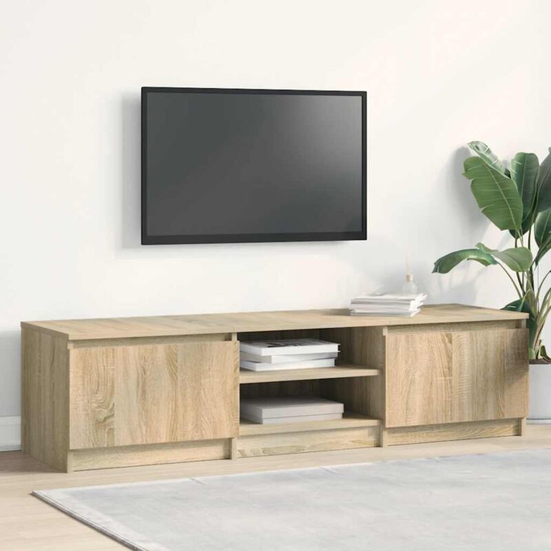 foto del prodotto jinlefu furniture limited mobile tv rovere sonoma 140x40x35,5 cm in