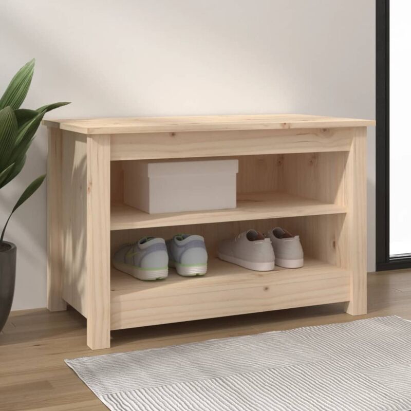 foto del prodotto jinlefu furniture limited scarpiera 70x38x45,5 cm in legno massello di