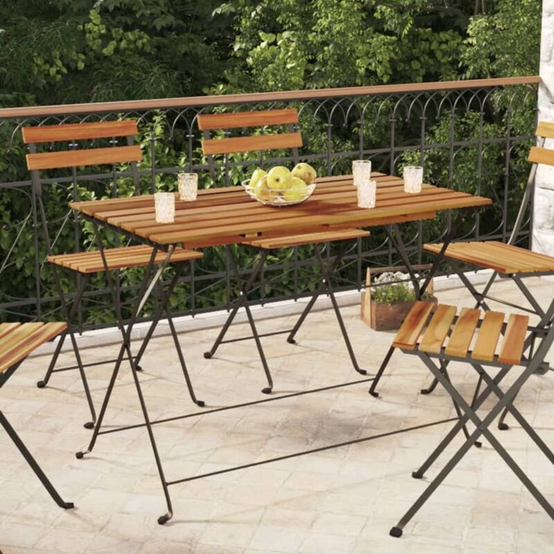 foto del prodotto jinlefu furniture limited tavolo bistr pieghevole 100x54x71 cm