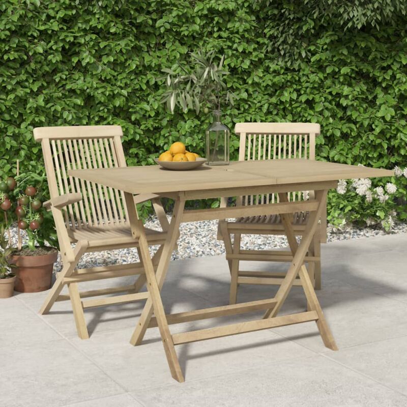 foto del prodotto jinlefu furniture limited tavolo da giardino pieghevole grigio120x70x75