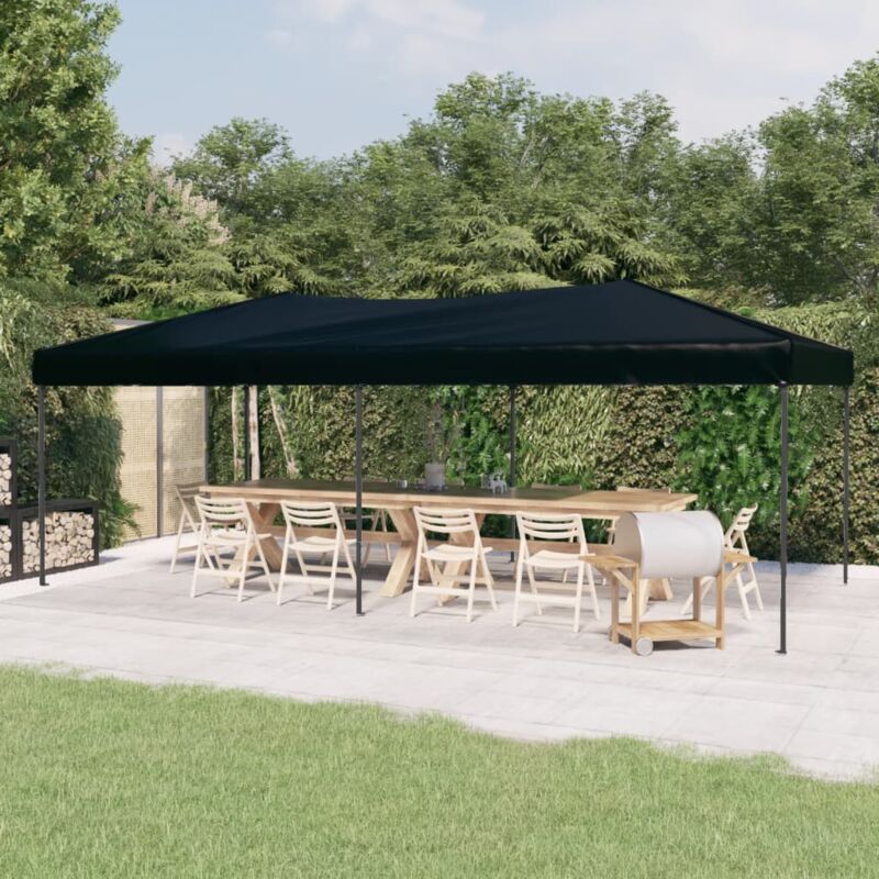 foto del prodotto jinlefu furniture limited tenda per feste pieghevole nero 3x6 m