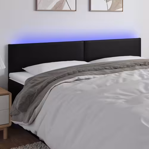 immagine 0 del prodotto jinlefu furniture limited testiera a led nera 200x5x78 88 cm in