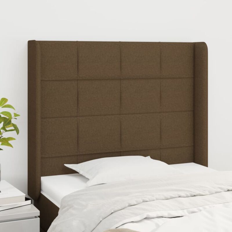 foto del prodotto jinlefu furniture limited testiera ad orecchio marrone scuro