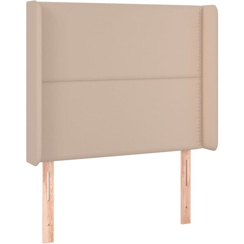 foto del prodotto jinlefu testiera a led cappuccino 103x23x118 128 cm in similpelle vidaxl