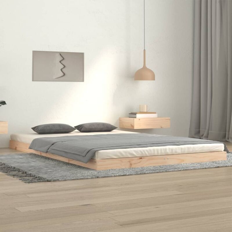 foto del prodotto jinlefu vidaxl giroletto senza materasso 120x200 cm in legno massello di pino