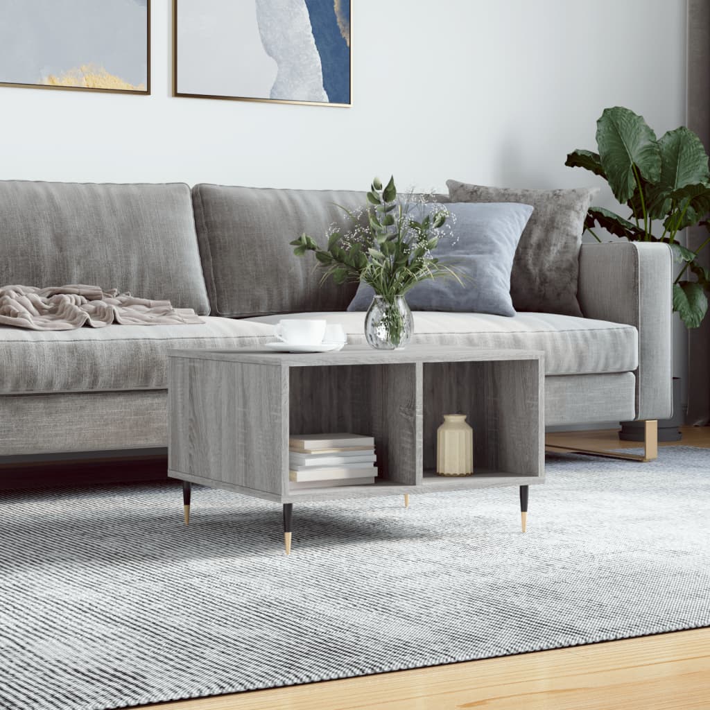 foto del prodotto jinlefu vidaxl tavolino da salotto grigio sonoma 60x50x36,5 cm in multistrato